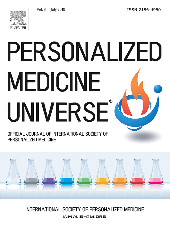Go to journal home page - Personalized Medicine Universe